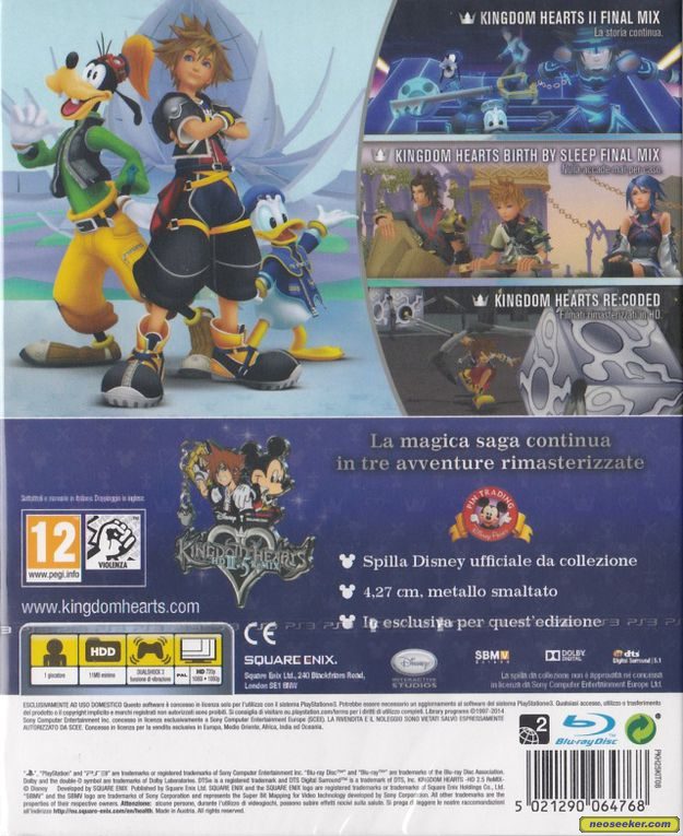 kingdom hearts hd 1.5 remix ps3