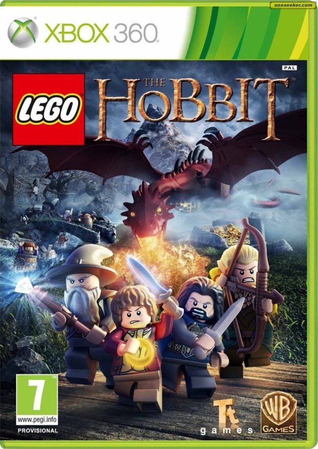 LEGO The Hobbit XBOX360 Front cover