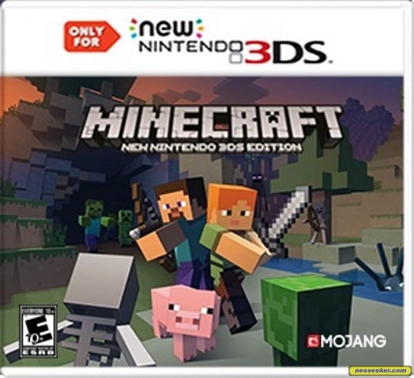 Minecraft: New Nintendo 3DS Edition 3DS Front cover