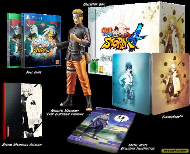 Naruto Shippuden Ultimate Ninja Storm 4 PS4 Front cover