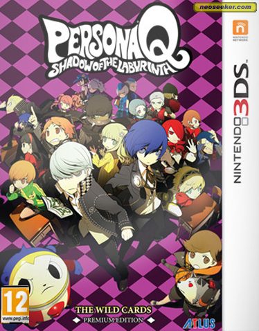 Persona Q Shadow Of The Labyrinth 3ds Front Cover