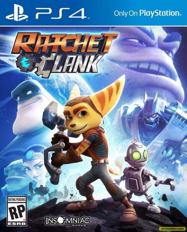 Ratchet & Clank PS4 Front cover