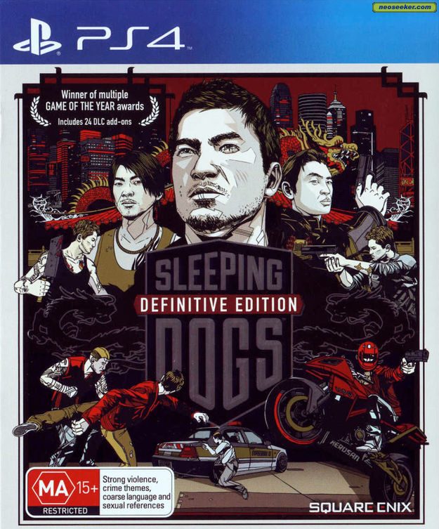 Sleeping Dogs Definitive Edition PC Front cover