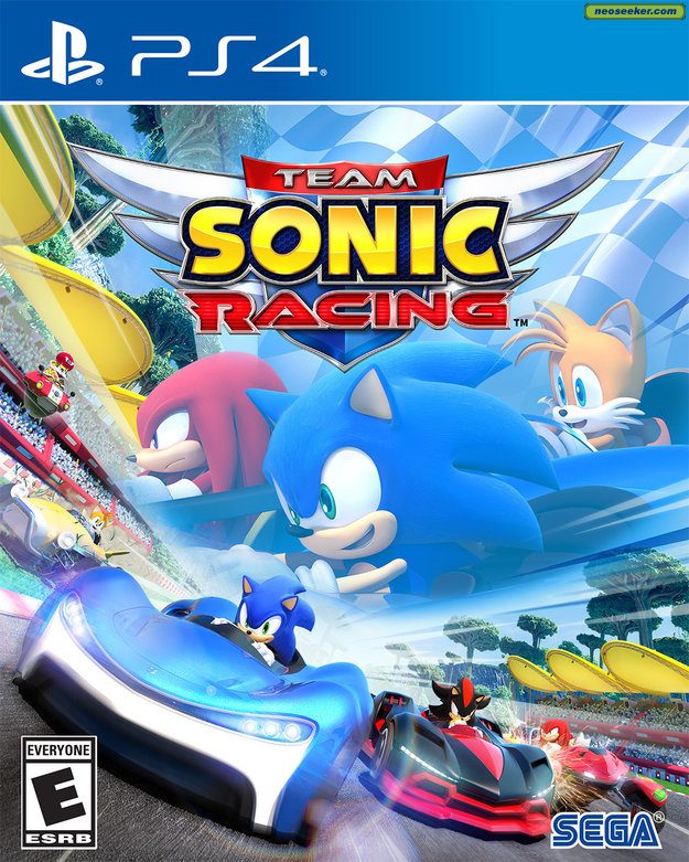 Team Sonic Racing PS4 Front cover