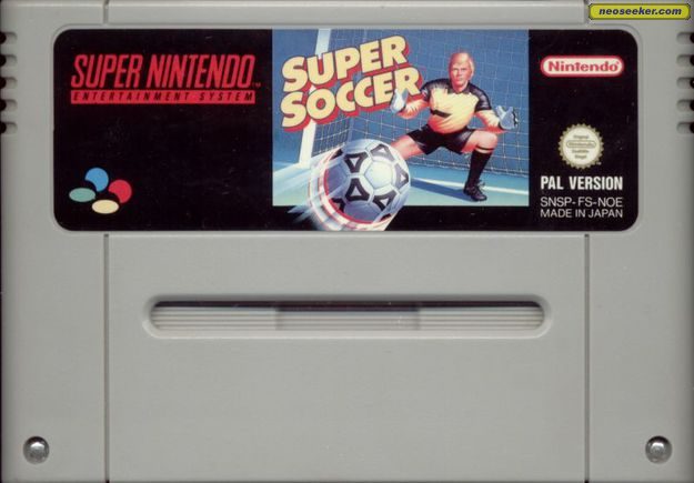 Super Soccer Snes Media Cover