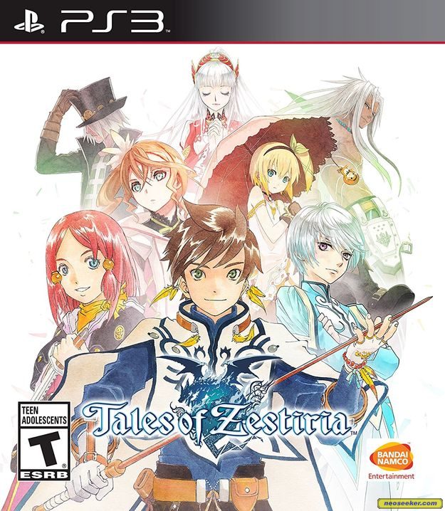 Tales of Zestiria PS3 Front cover