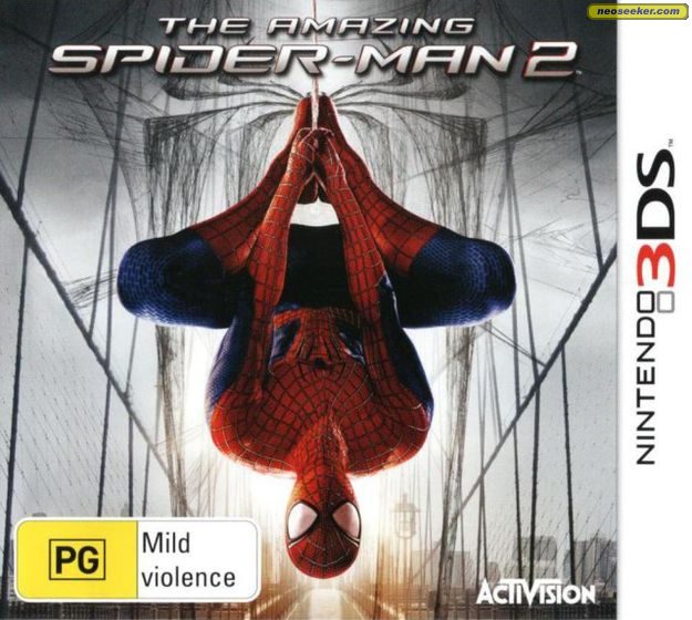 The Amazing Spider-Man 2 3DS Front Cover