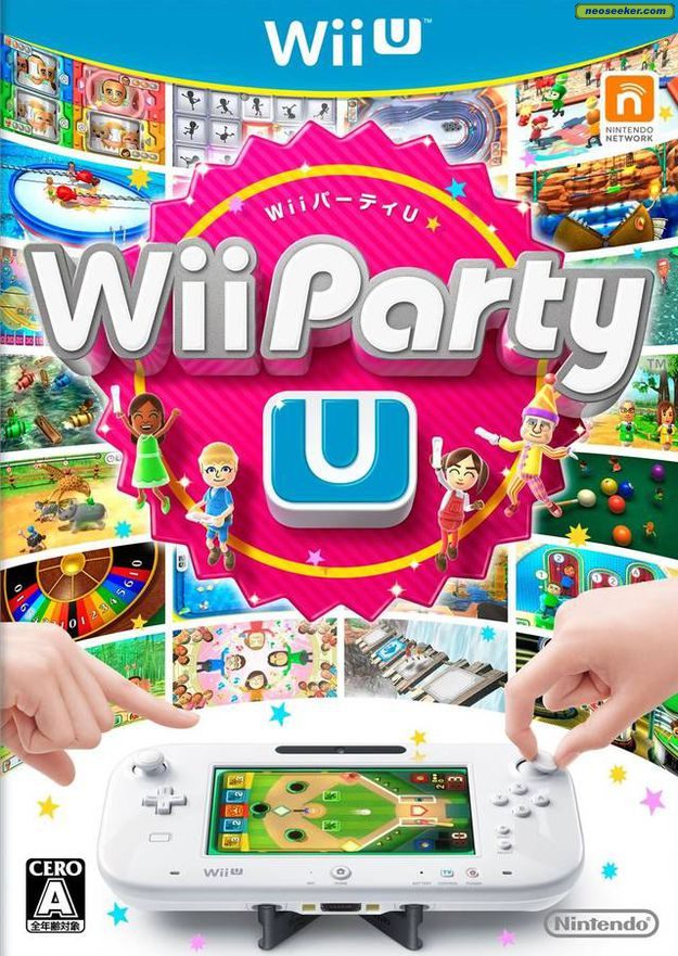 Wii Party U wii-u Front cover