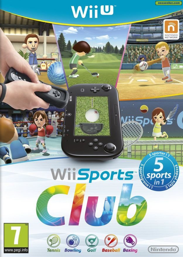 Wii Sports Club wii-u cover