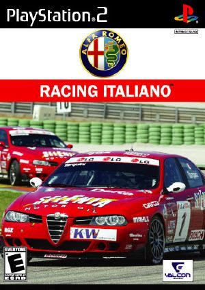 Alfa Romeo Racing Italiano Ps2 Front Cover