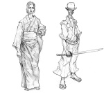 Afro Samurai Concept Art