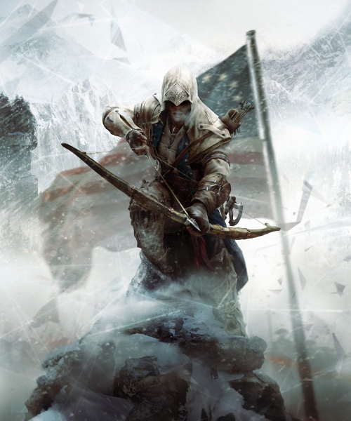 Assassin's Creed illustration, Assassins Creed III Assassins Creed