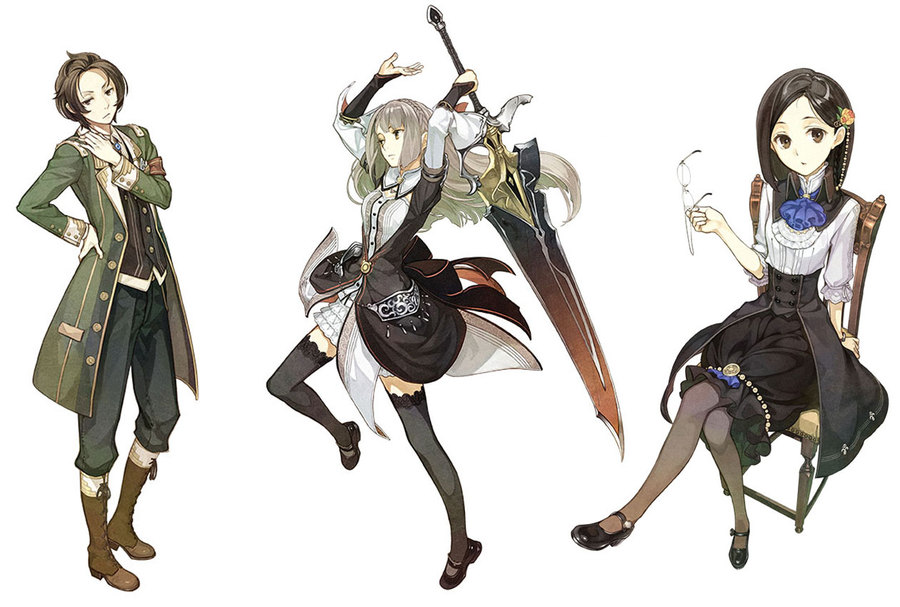Atelier Escha & Logy Plus Alchemists of the Dusk Sky Concept Art