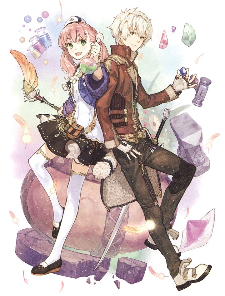 Atelier Escha & Logy Plus Alchemists of the Dusk Sky Concept Art