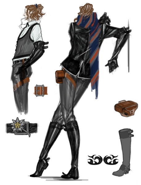 bayonetta concept art