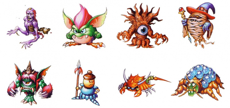 Breath of Fire II Concept Art