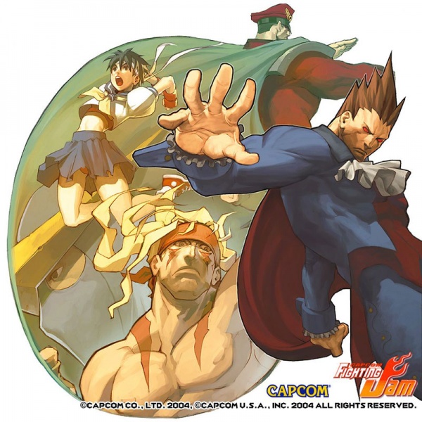 Capcom Fighting Evolution Concept Art