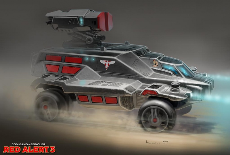 Command & Conquer: Red Alert 3 Concept Art