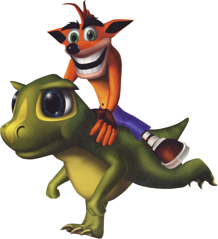 Crash Bandicoot 3 Warped Concept Art