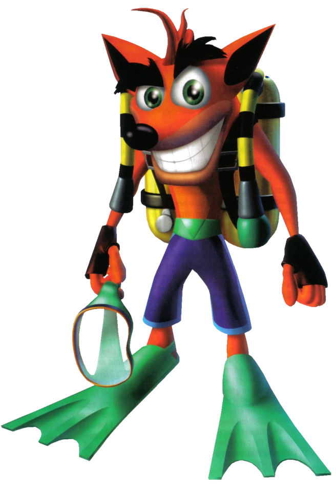 Crash Bandicoot 3 Warped Concept Art