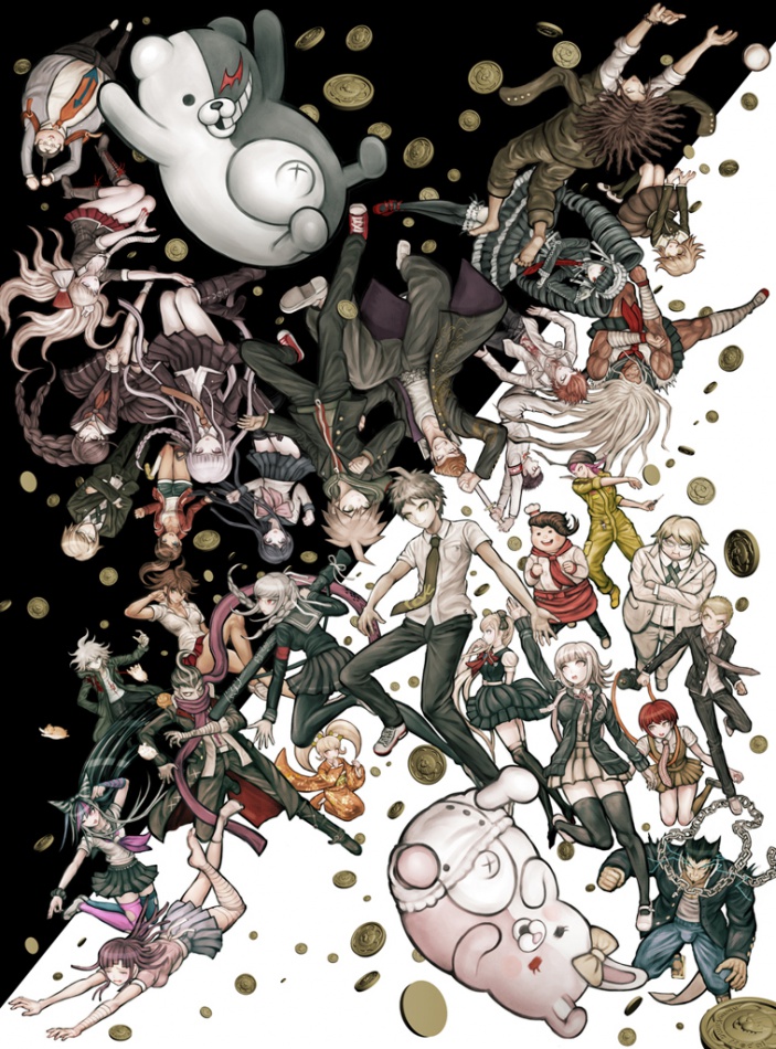 ダンガンロンパ1•2 Reload キービジュアル 複製画 Danganronpa 1•2 Reload Concept Art