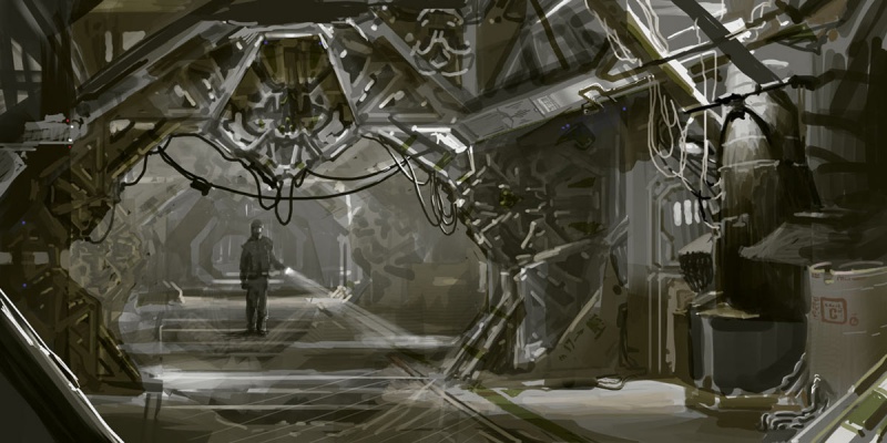hivemind overlord dead space concept art