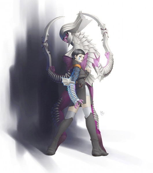 Shin Megami Tensei Digital Devil Saga Concept Art