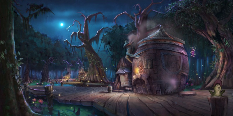 Disney Epic Mickey 2: The Power of Two Concept Art