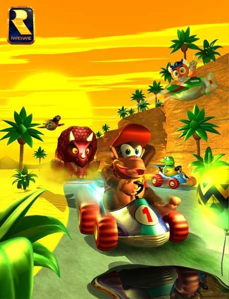 Diddy Kong Racing Concept Art 3861