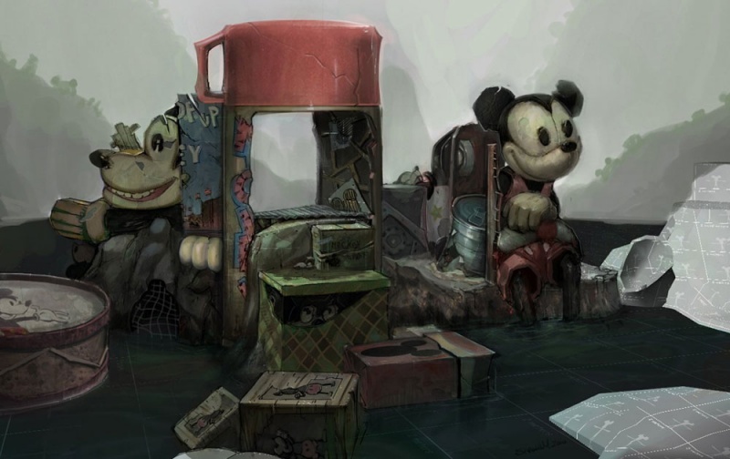 Disney Epic Mickey Concept Art