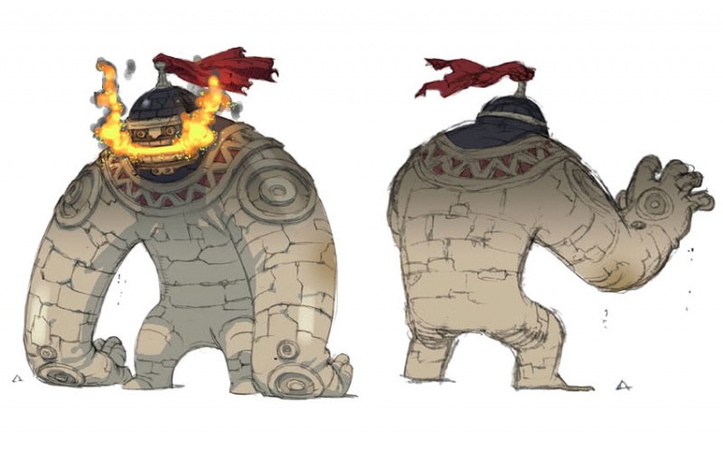Final Fantasy The 4 Heroes of Light Concept Art