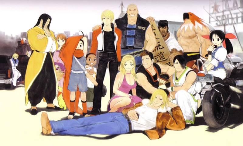 Fatal Fury: Mark of the Wolves Concept Art
