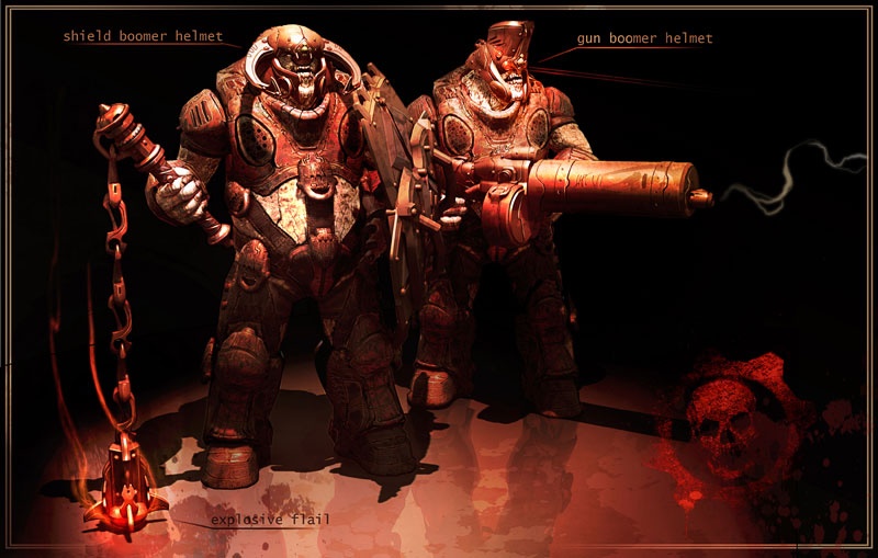 Gears of War 2 Concept Art