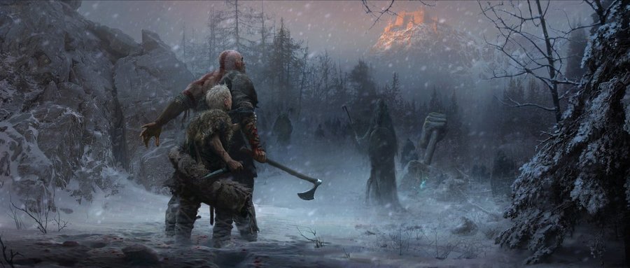 God of War 4 concept art reportedly leaked, Kratos sets his sights on  Asgard - Neoseeker