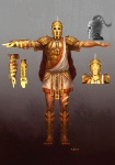 helios god of war head