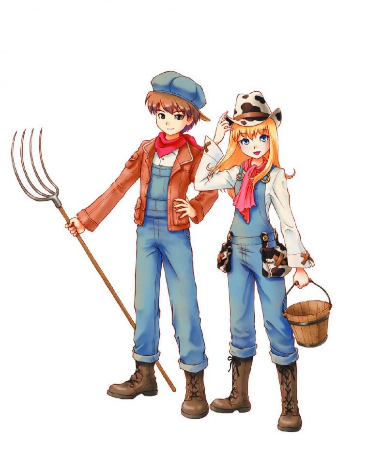 Harvest Moon 3D A New Beginning Concept Art