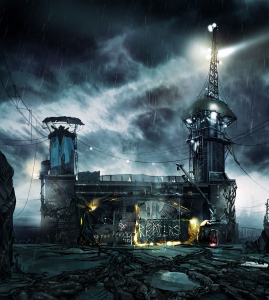 inFamous Concept Art