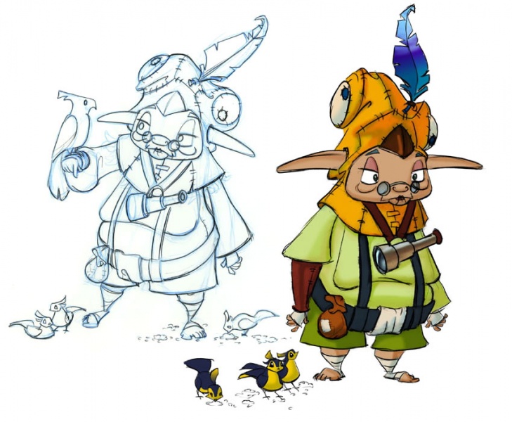 Jak and Daxter: The Precursor Legacy HD Concept Art