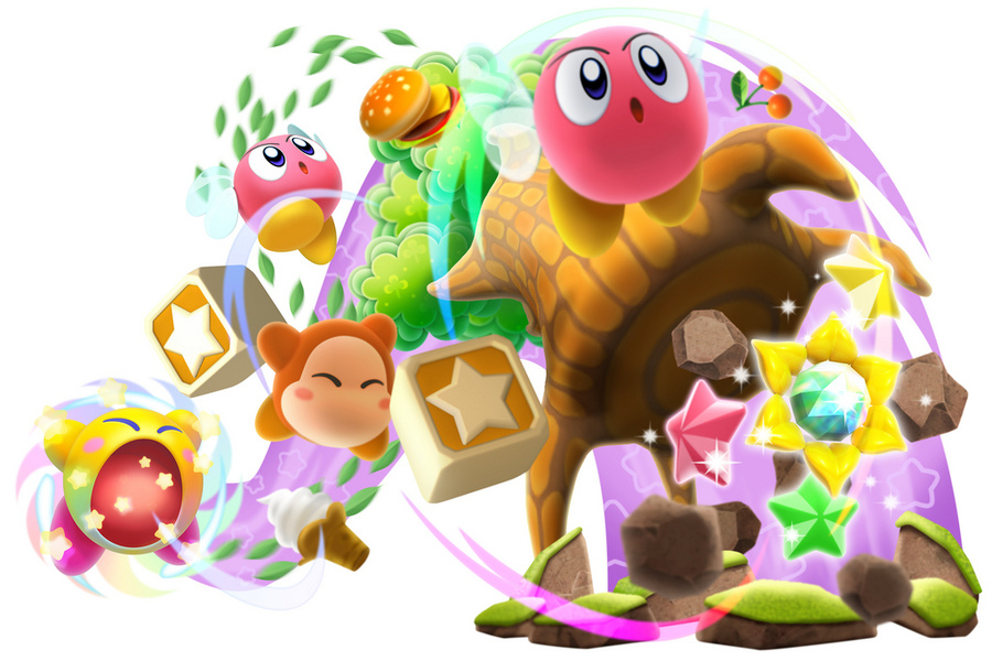 Kirby: Triple Deluxe Concept Art