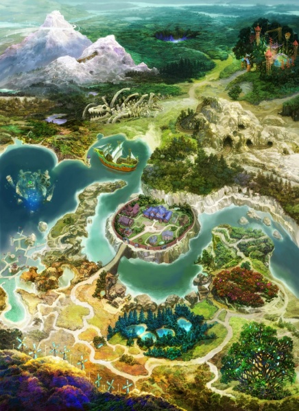 Mana Khemia 2: Fall of Alchemy Concept Art