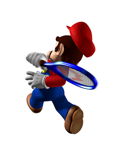 Mario Power Tennis Concept Art