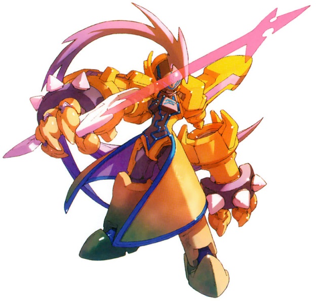 Mega Man Zero 3 Concept Art