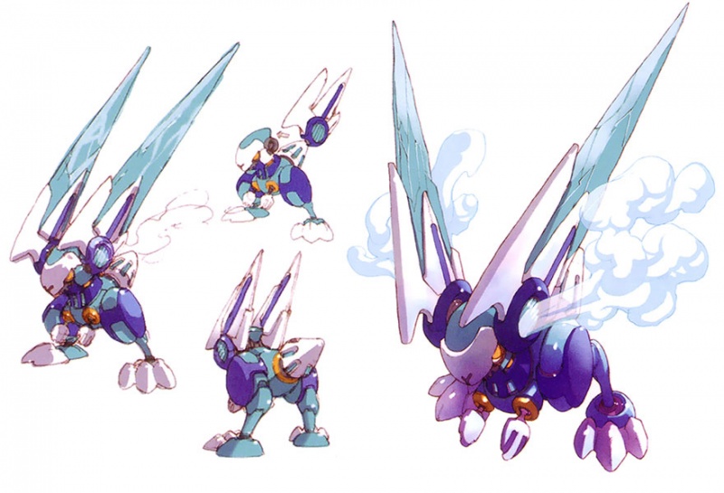 Mega Man Zero 3 Concept Art
