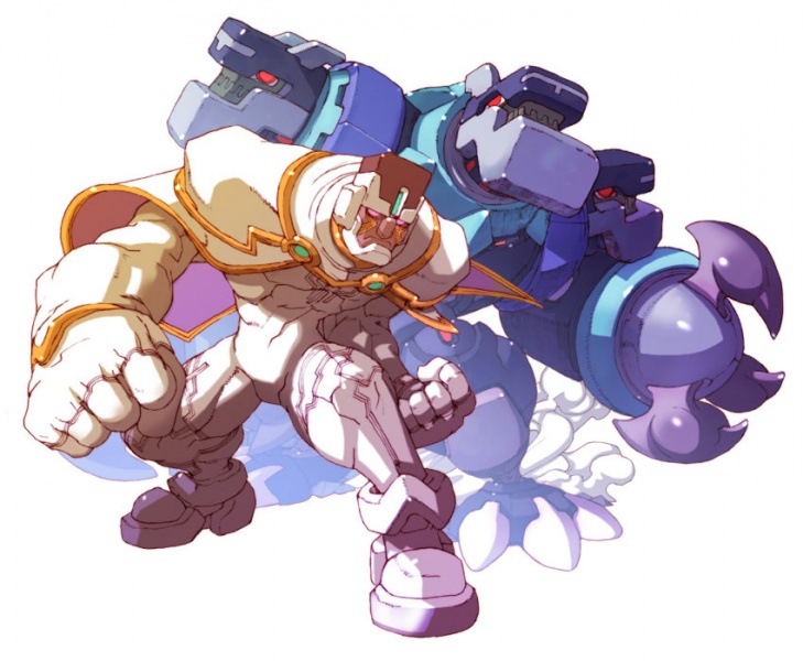 Mega Man Zero 3 Concept Art.