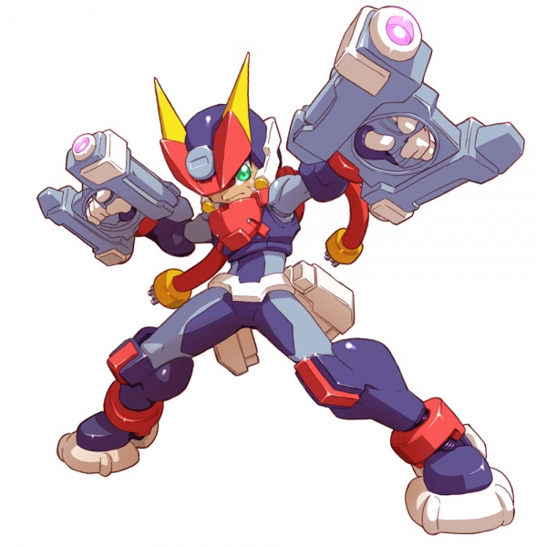 Mega Man ZX Advent Concept Art