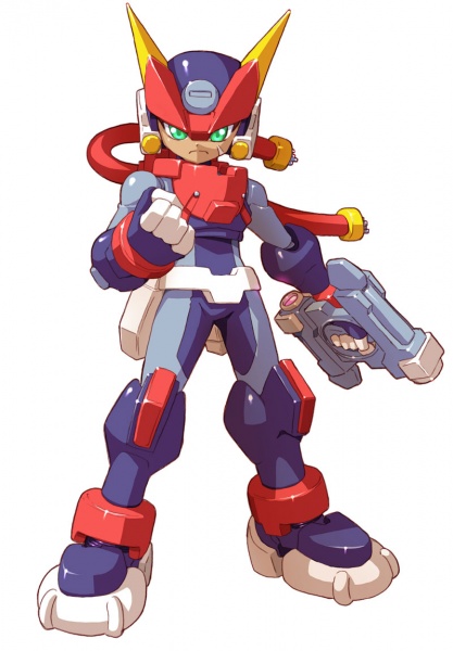 Mega Man ZX Advent Concept Art