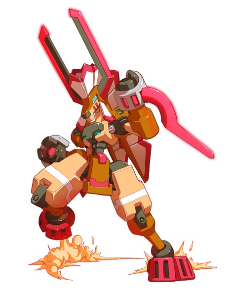 Mega Man ZX Concept Art