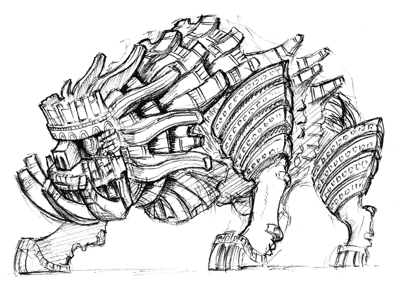 Shadow of the Colossus PS4 Remaster Concept Art