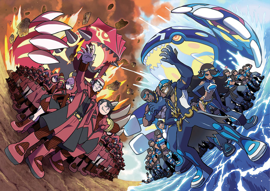 Pokémon Omega Ruby Concept Art