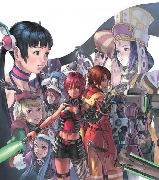 Phantasy Star Online Concept Art